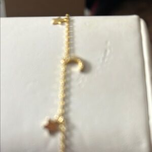 Celestial Gold Charm Bracelet